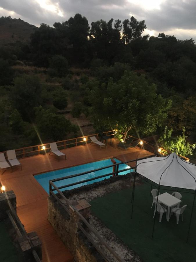 ויאגרנדה Villa Bonaccorso - Antica E Maestosa Villa Con Piscina Ai Piedi Dell'Etna מראה חיצוני תמונה